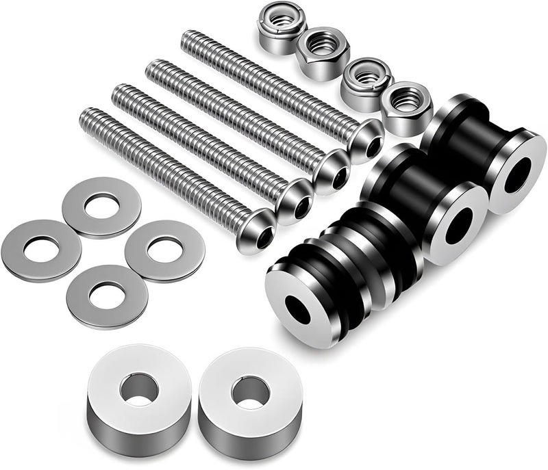 KASIMT Quick Release Luggage Rack Sissy Bar Docking Hardware Kit Fits for Harley DavidsonTouring FLSTC FXSTSB FXSTS FXSTC FLSTF FXST FXSTB FLSTN 1984-2020 - Image 1